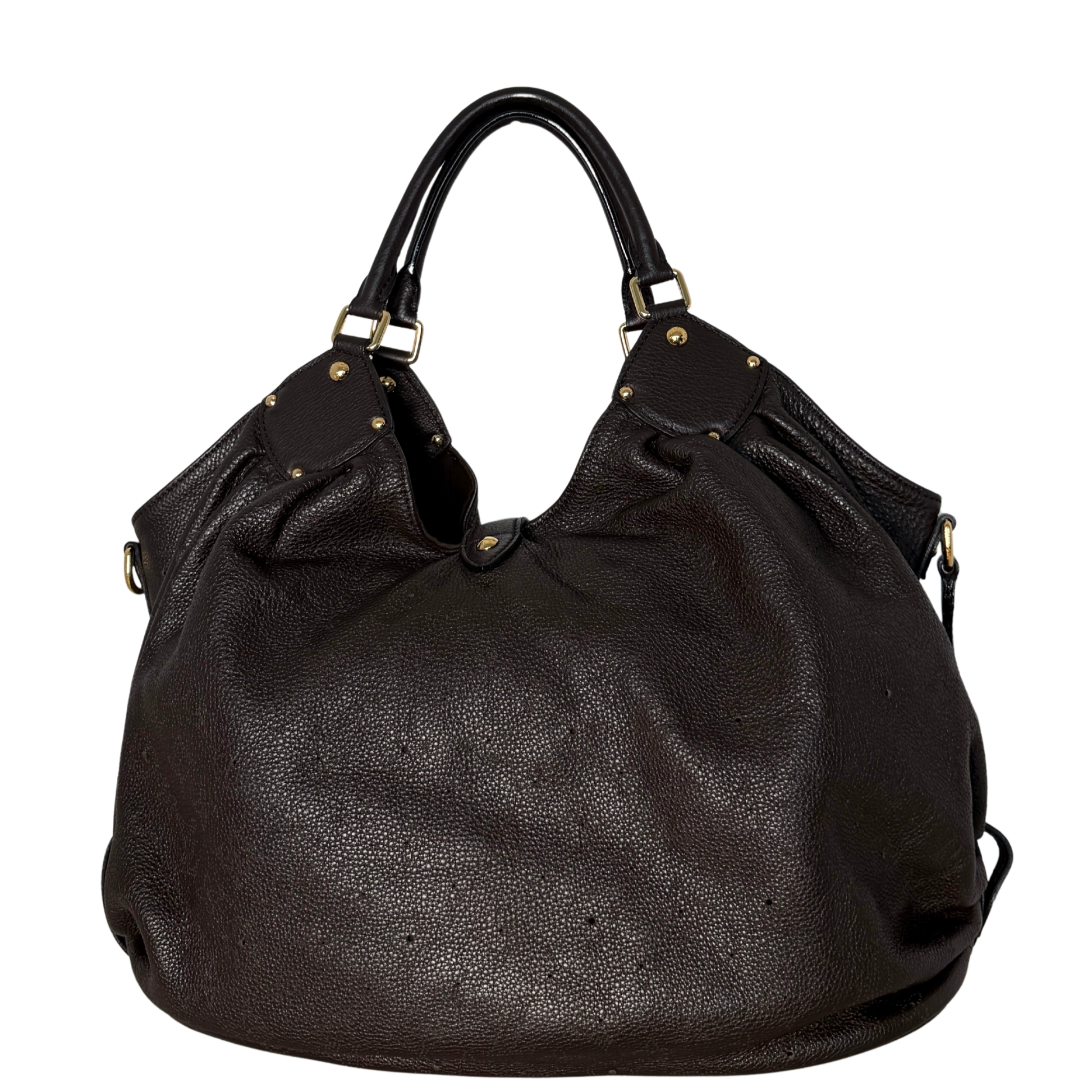 Louis Vuitton Mahina XL Dunkelbraun / sehr gut Louis Vuitton