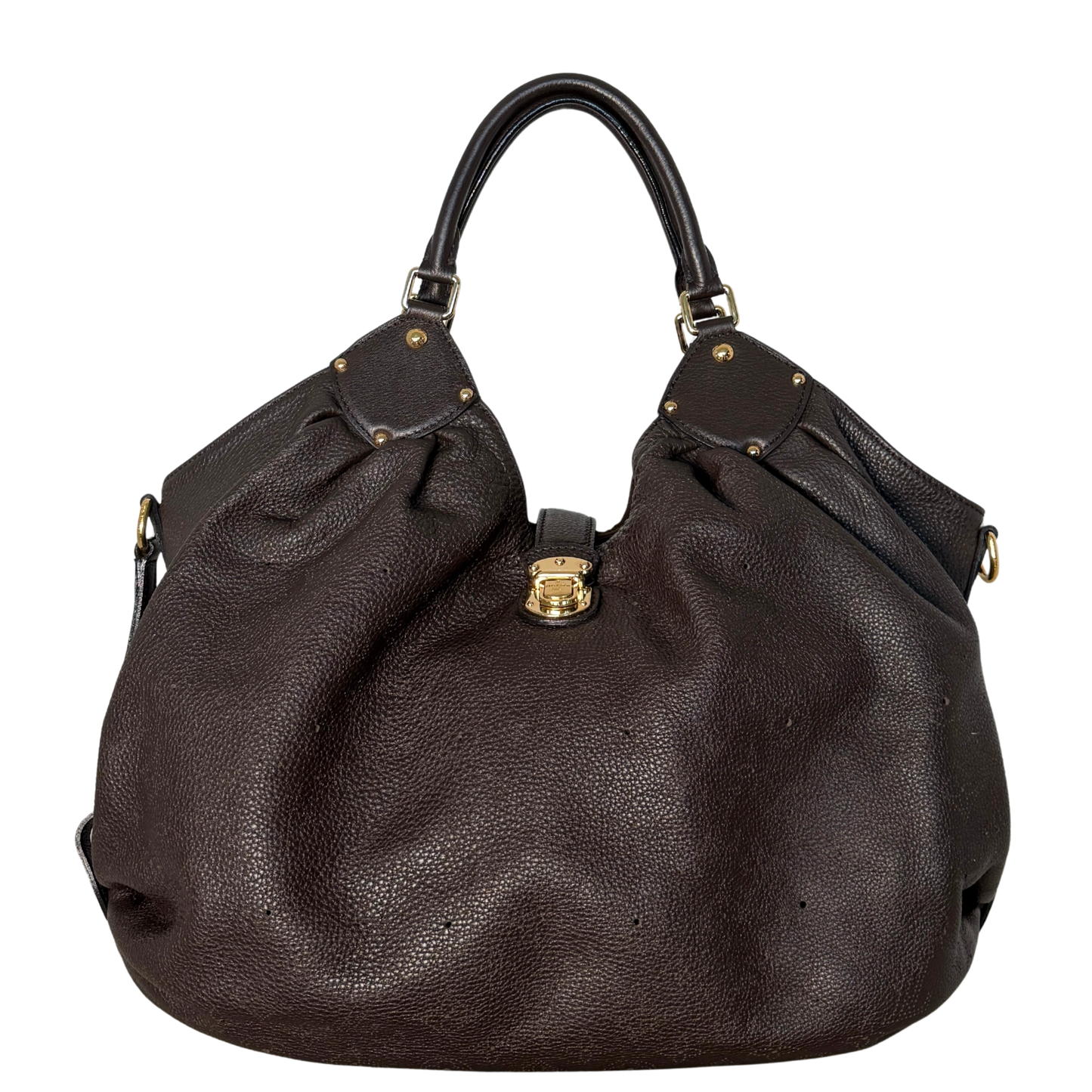 Louis Vuitton Mahina XL Dunkelbraun / sehr gut Louis Vuitton