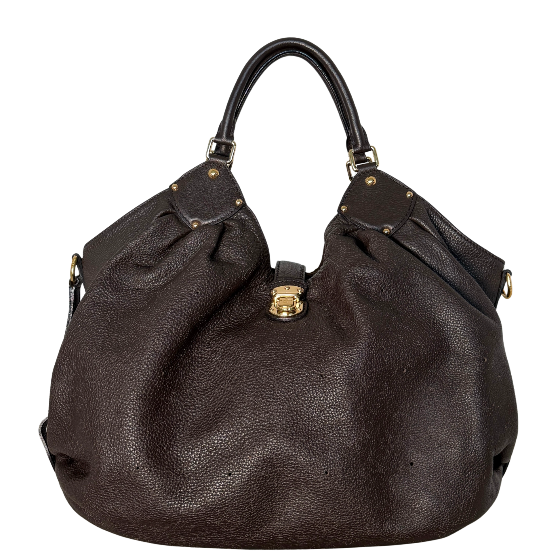 Louis Vuitton Mahina XL Dunkelbraun / sehr gut Louis Vuitton