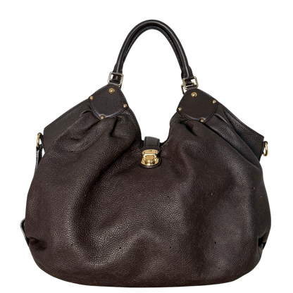 Louis Vuitton Mahina XL Dunkelbraun / sehr gut Louis Vuitton