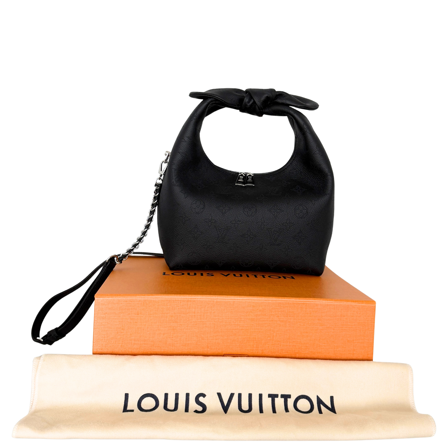 Louis Vuitton Why Knot PM Schwarz / neuwertig Louis Vuitton