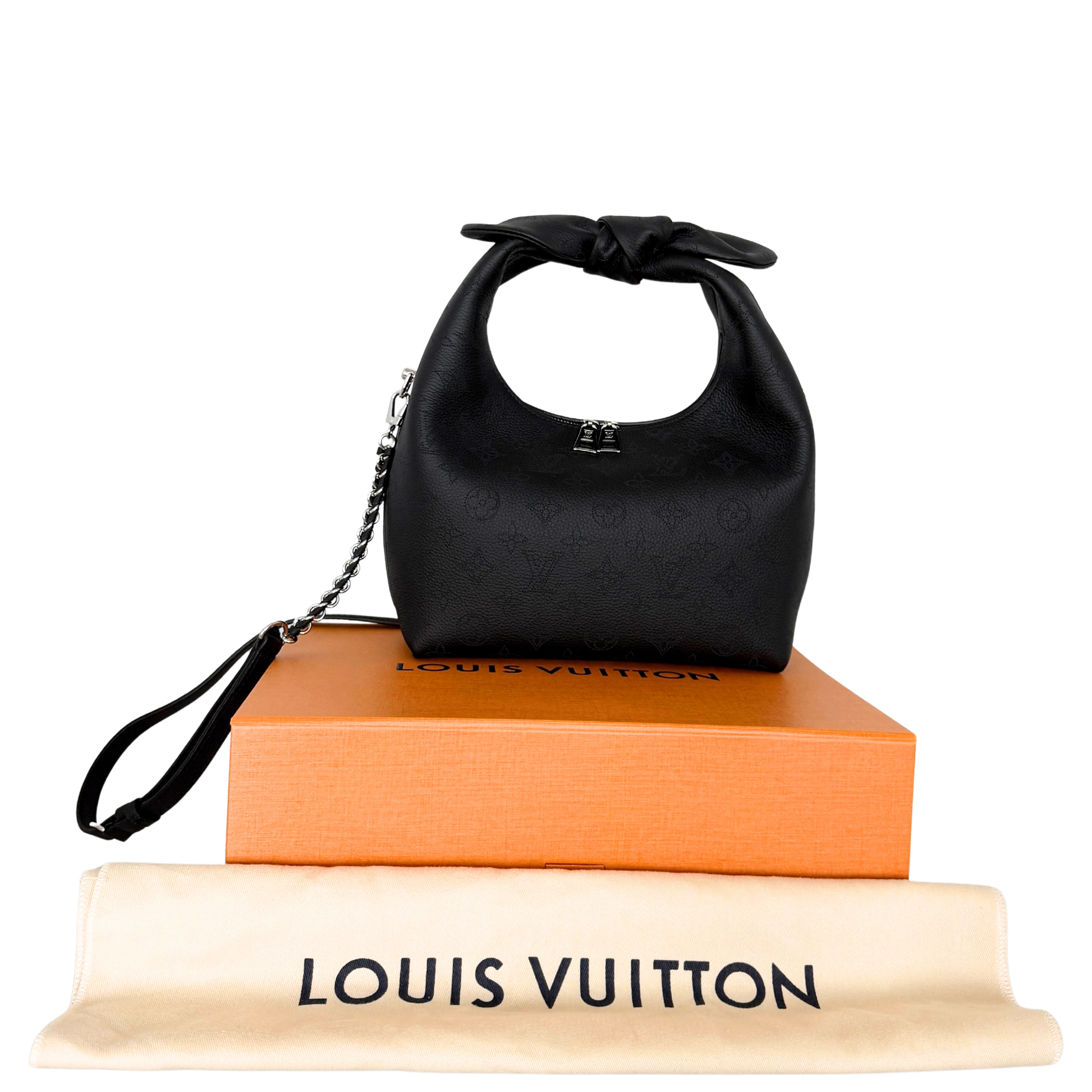 Louis Vuitton Why Knot PM Schwarz / neuwertig Louis Vuitton