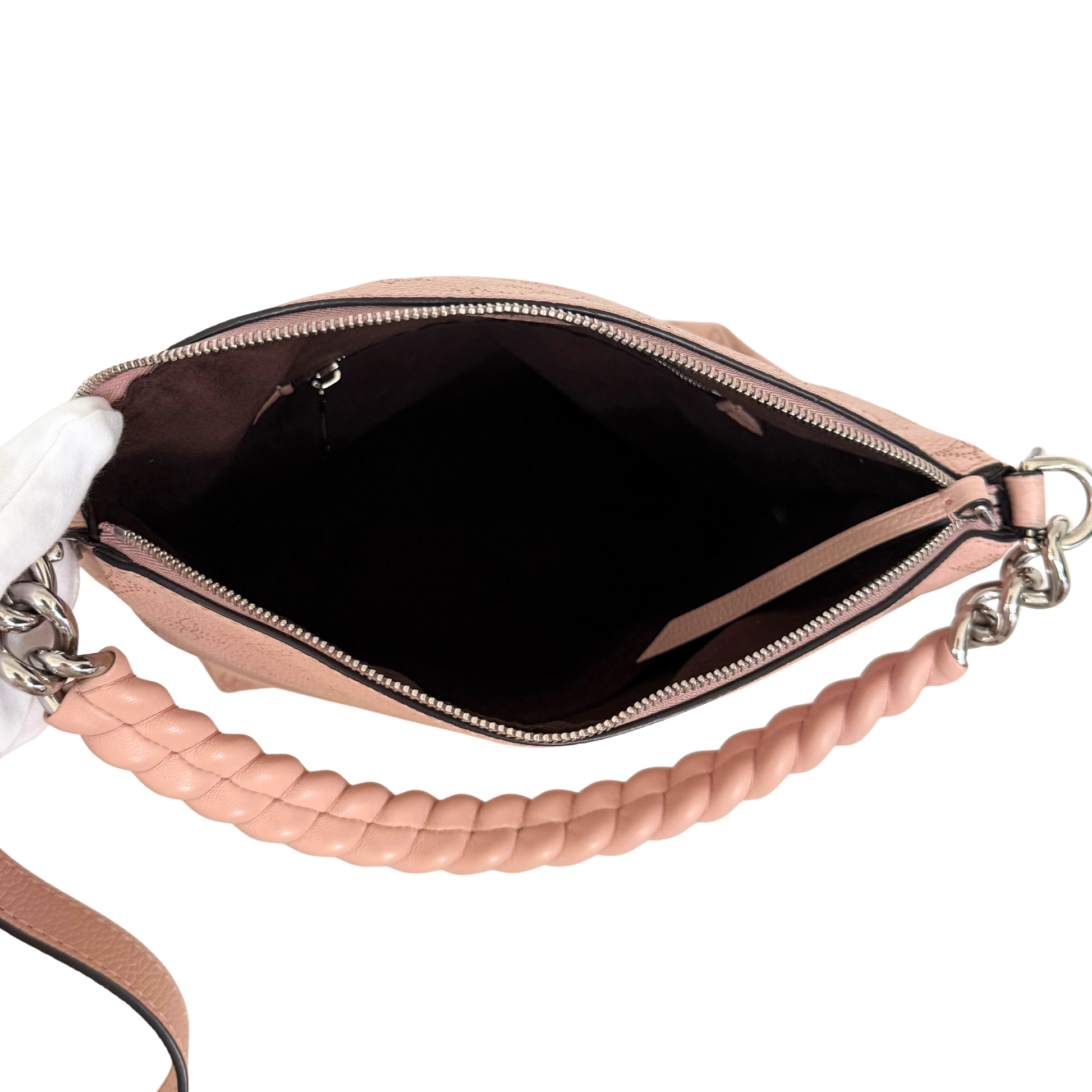 Louis Vuitton Mahina Babylone Chain BB M51224 Rosa / sehr gut Louis Vuitton