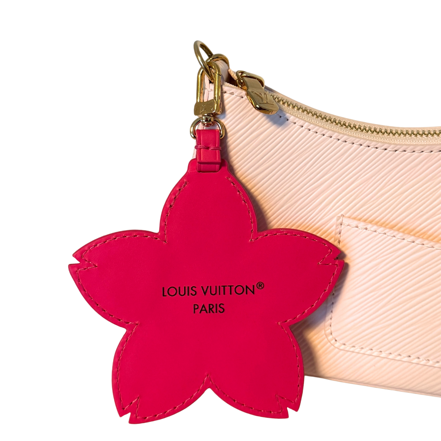 Louis Vuitton x Takashi Murakami Marellini Epi Leder Rosa Fullset / sehr gut