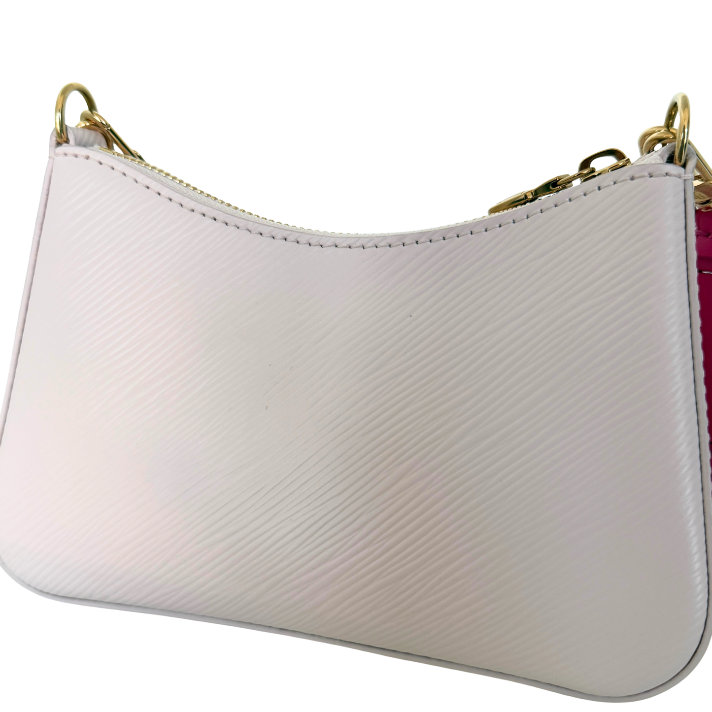 Louis Vuitton x Takashi Murakami Marellini Epi Leder Rosa Fullset / sehr gut