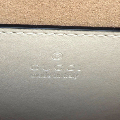 Gucci GG Marmont Mini-Handtasche Weiß / sehr gut Gucci