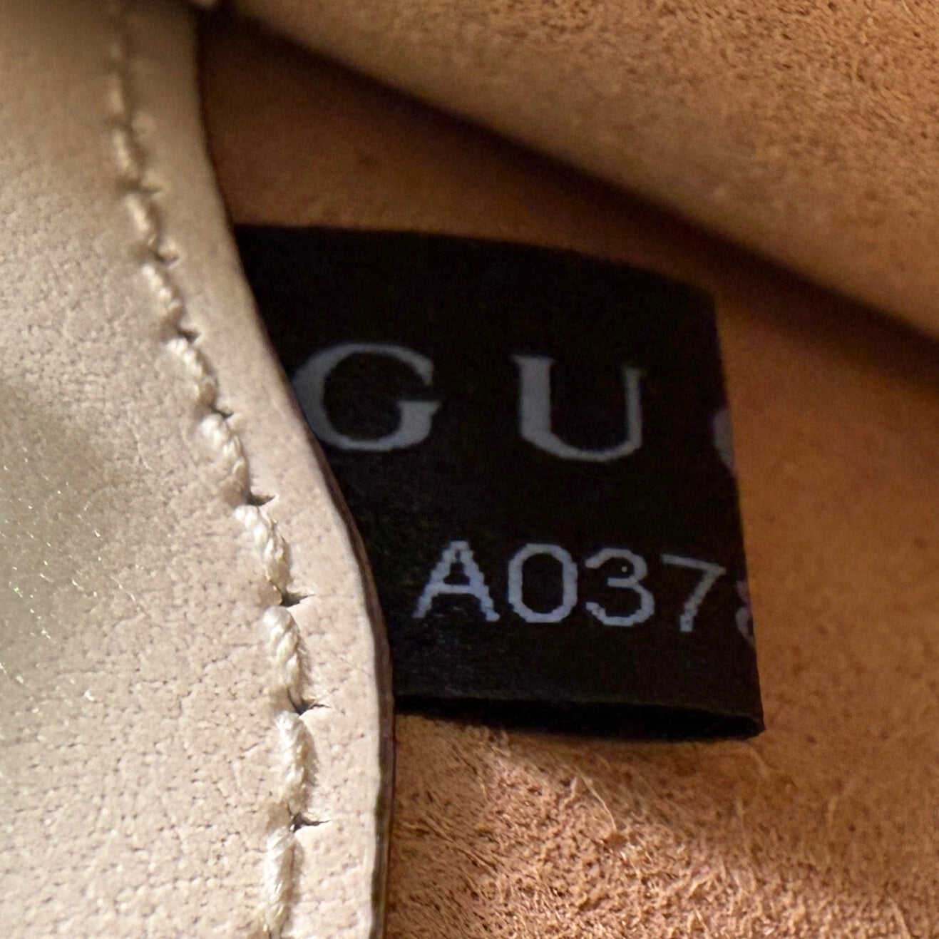 Gucci GG Marmont Mini-Handtasche Weiß / sehr gut Gucci