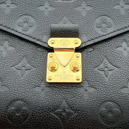 Louis Vuitton Pochette Métis Monogram Empreinte Schwarz Fullset / sehr gut Louis Vuitton
