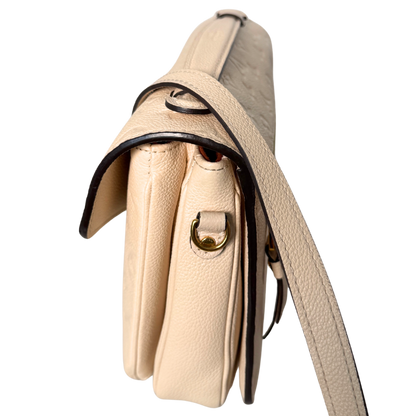 Louis Vuitton Pochette Métis MM Monogram Empreinte M44738 Crème Fullset / gut Louis Vuitton