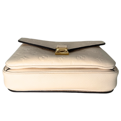 Louis Vuitton Pochette Métis MM Monogram Empreinte M44738 Crème Fullset / gut Louis Vuitton