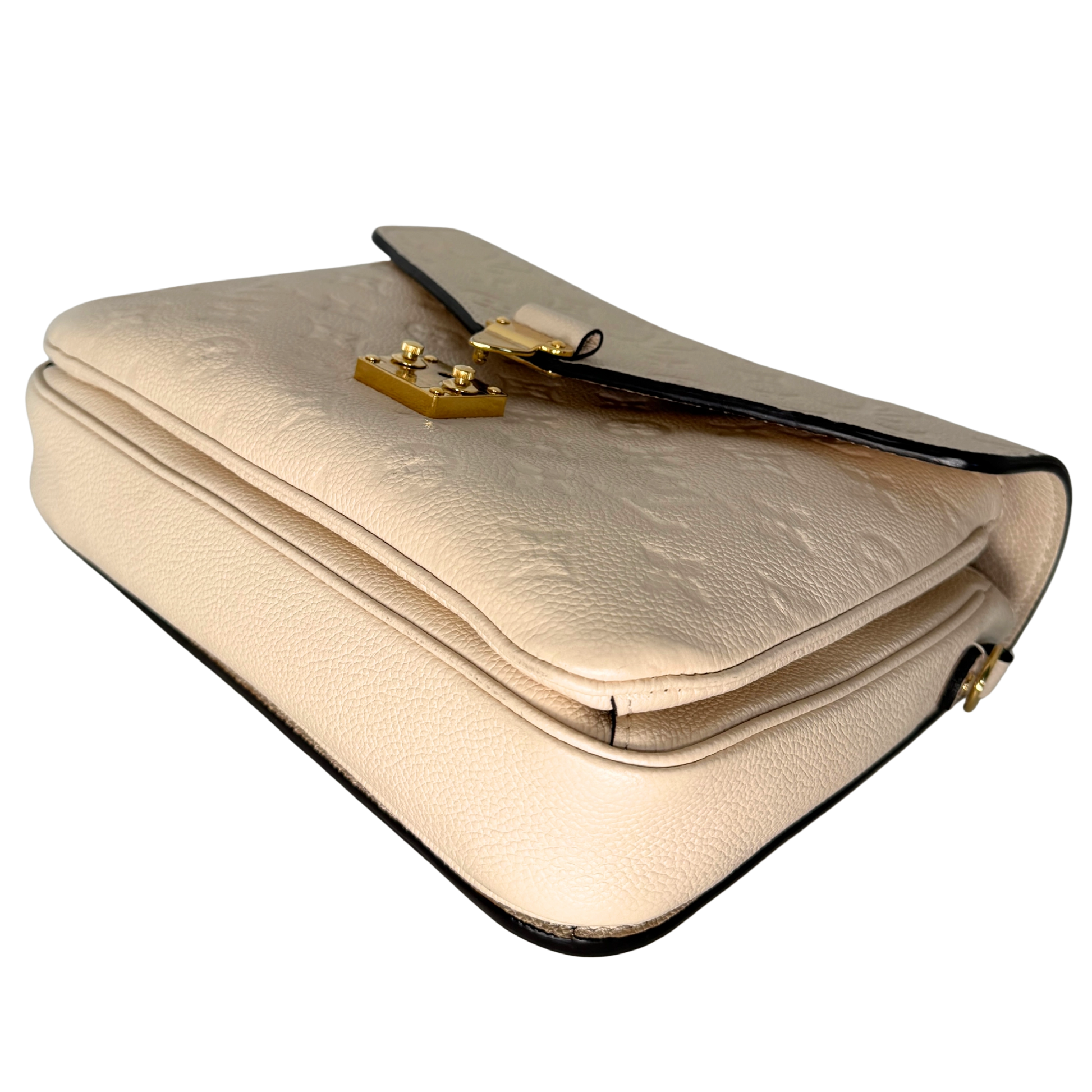 Louis Vuitton Pochette Métis MM Monogram Empreinte M44738 Crème Fullset / gut Louis Vuitton