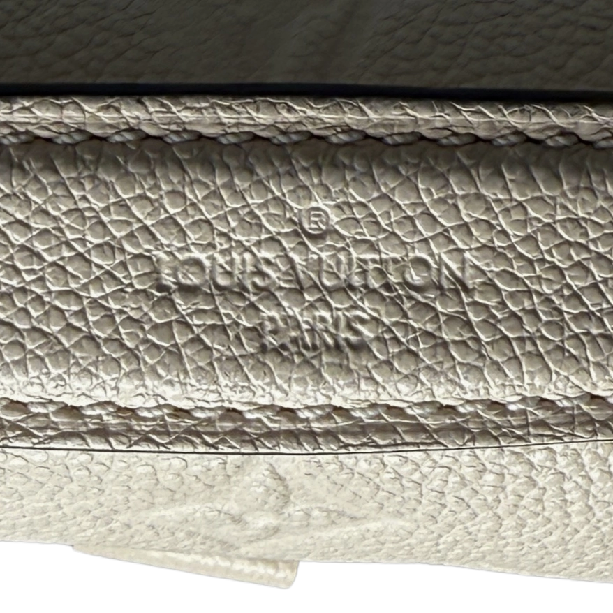 Louis Vuitton Pochette Métis MM Monogram Empreinte M44738 Crème Fullset / gut Louis Vuitton