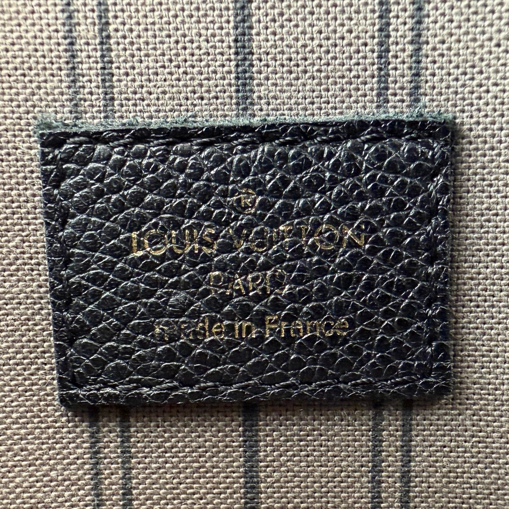 Louis Vuitton Pochette Métis Monogram Empreinte Schwarz Fullset / sehr gut Louis Vuitton