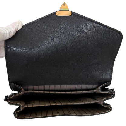 Louis Vuitton Pochette Métis Monogram Empreinte Schwarz Fullset / sehr gut Louis Vuitton