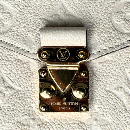 Louis Vuitton Pochette Métis MM Monogram Empreinte M44738 Crème Fullset / gut Louis Vuitton