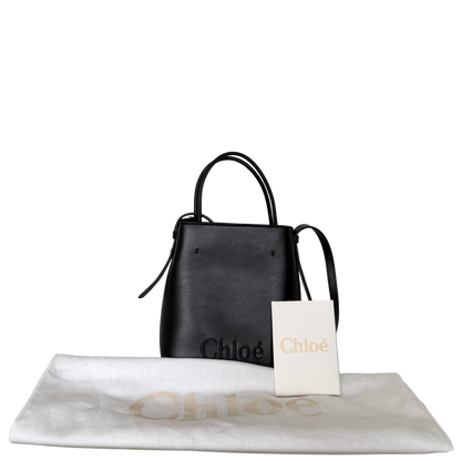 Chloé Micro Sense Tote Bag Schwarz / neuwertig Chloé