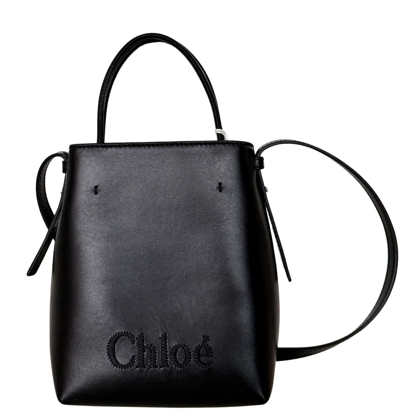 Chloé Micro Sense Tote Bag Schwarz / neuwertig Chloé
