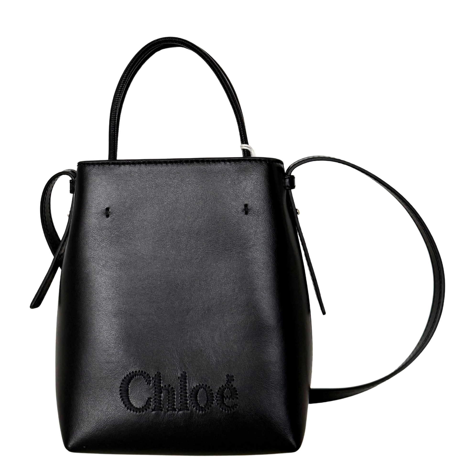 Chloé Micro Sense Tote Bag Schwarz / neuwertig Chloé
