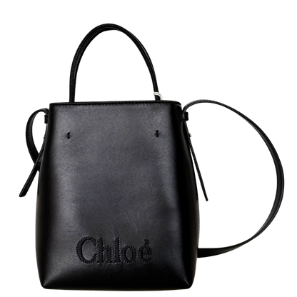Chloé Micro Sense Tote Bag Schwarz / neuwertig Chloé