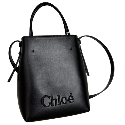 Chloé Micro Sense Tote Bag Schwarz / neuwertig Chloé