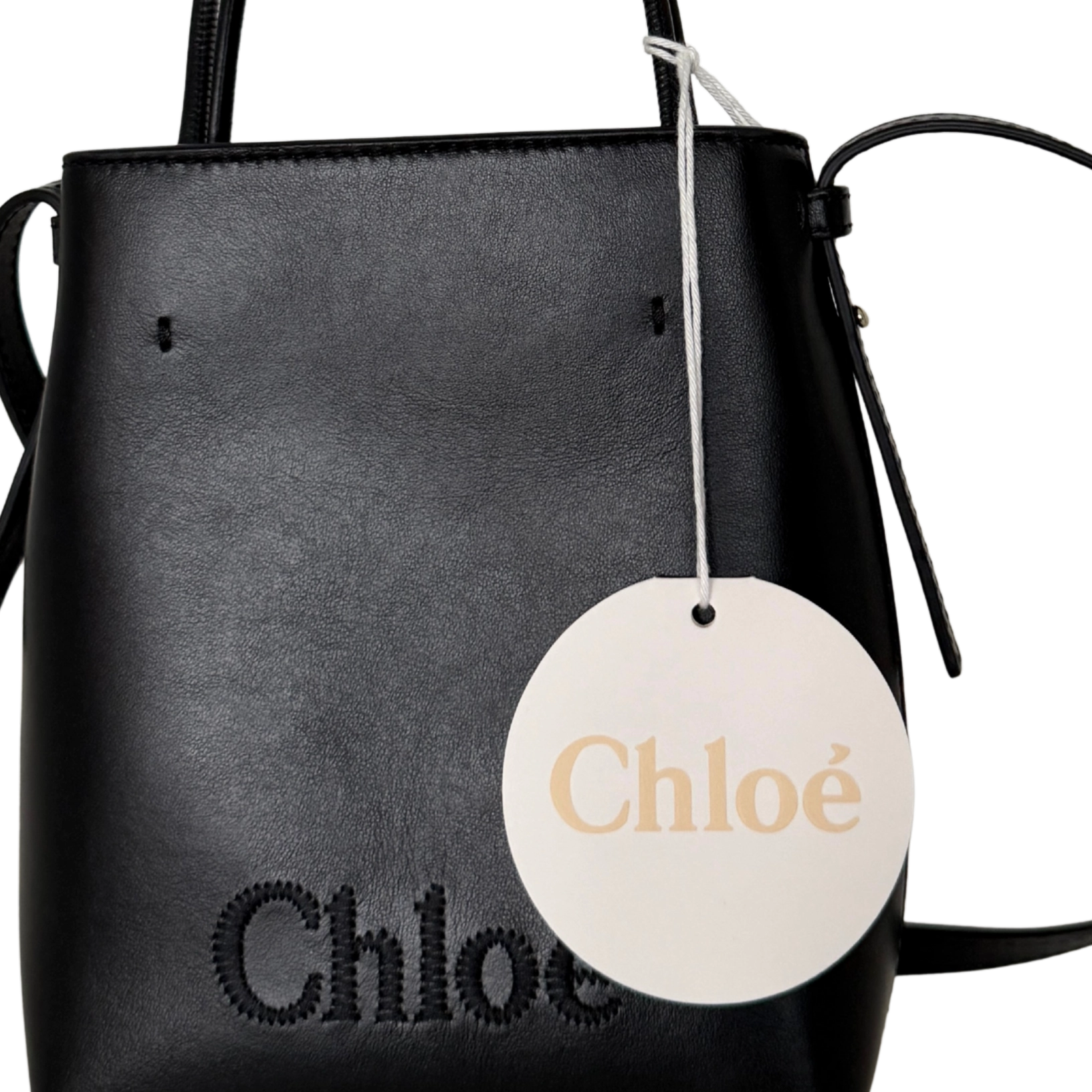 Chloé Micro Sense Tote Bag Schwarz / neuwertig Chloé