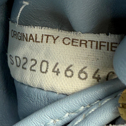 Bottega Veneta Micro Pouch Clutch Hellblau / neuwertig Bottega Veneta