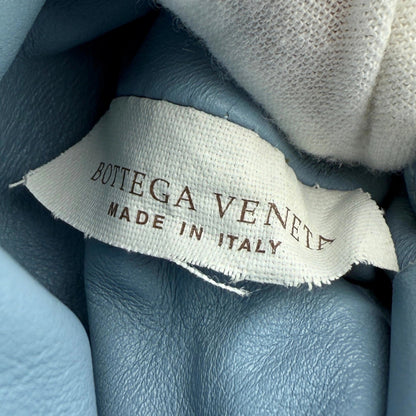 Bottega Veneta Micro Pouch Clutch Hellblau / neuwertig Bottega Veneta