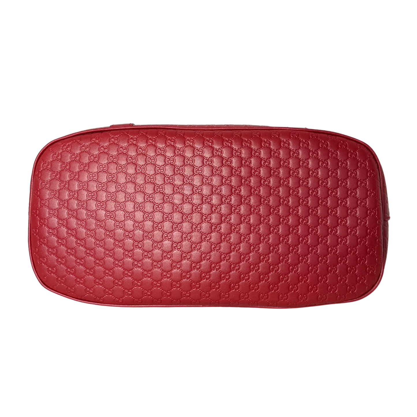 Gucci Mittelgroße Microguccissima Dome Handtasche Rot / sehr gut Gucci