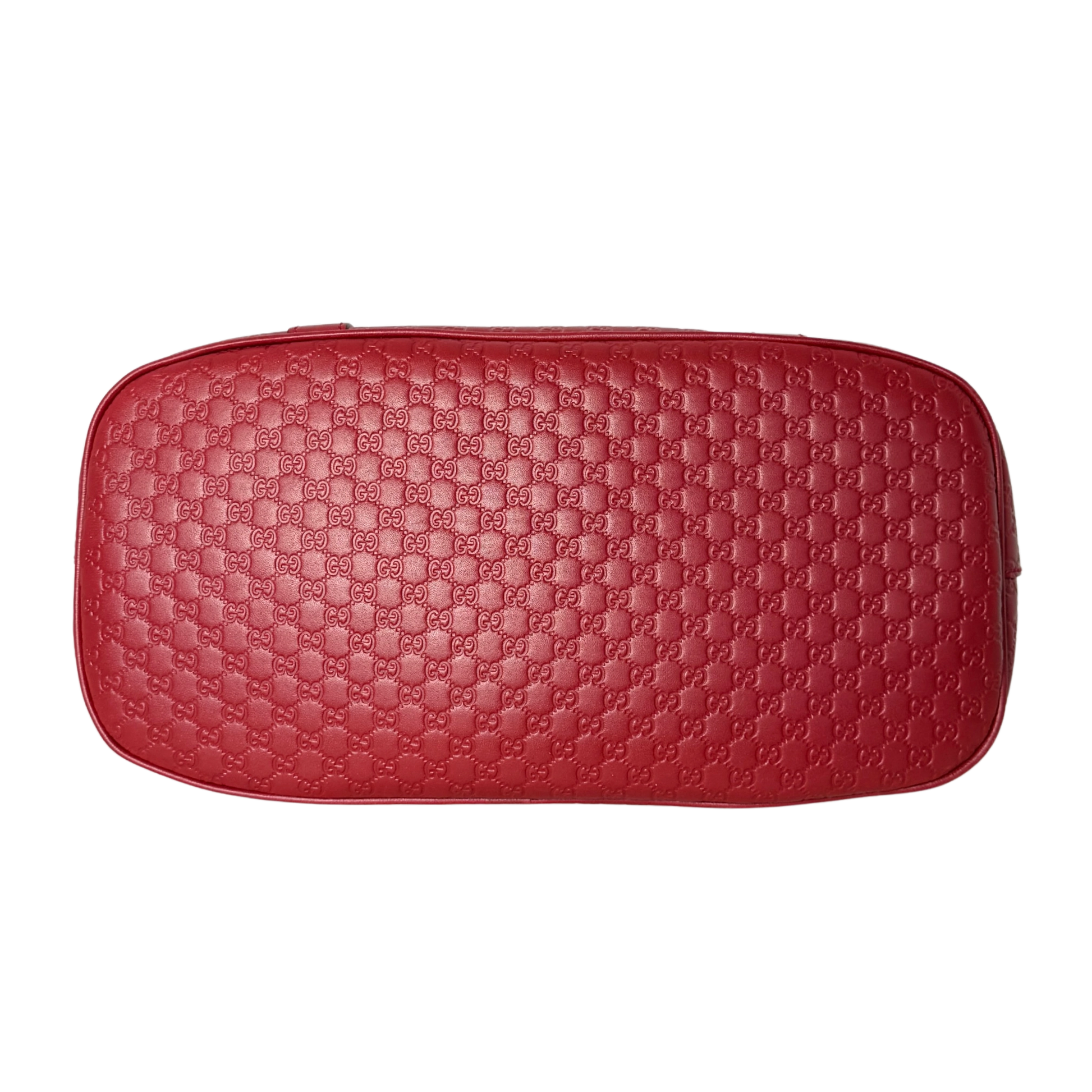 Gucci Mittelgroße Microguccissima Dome Handtasche Rot / sehr gut Gucci