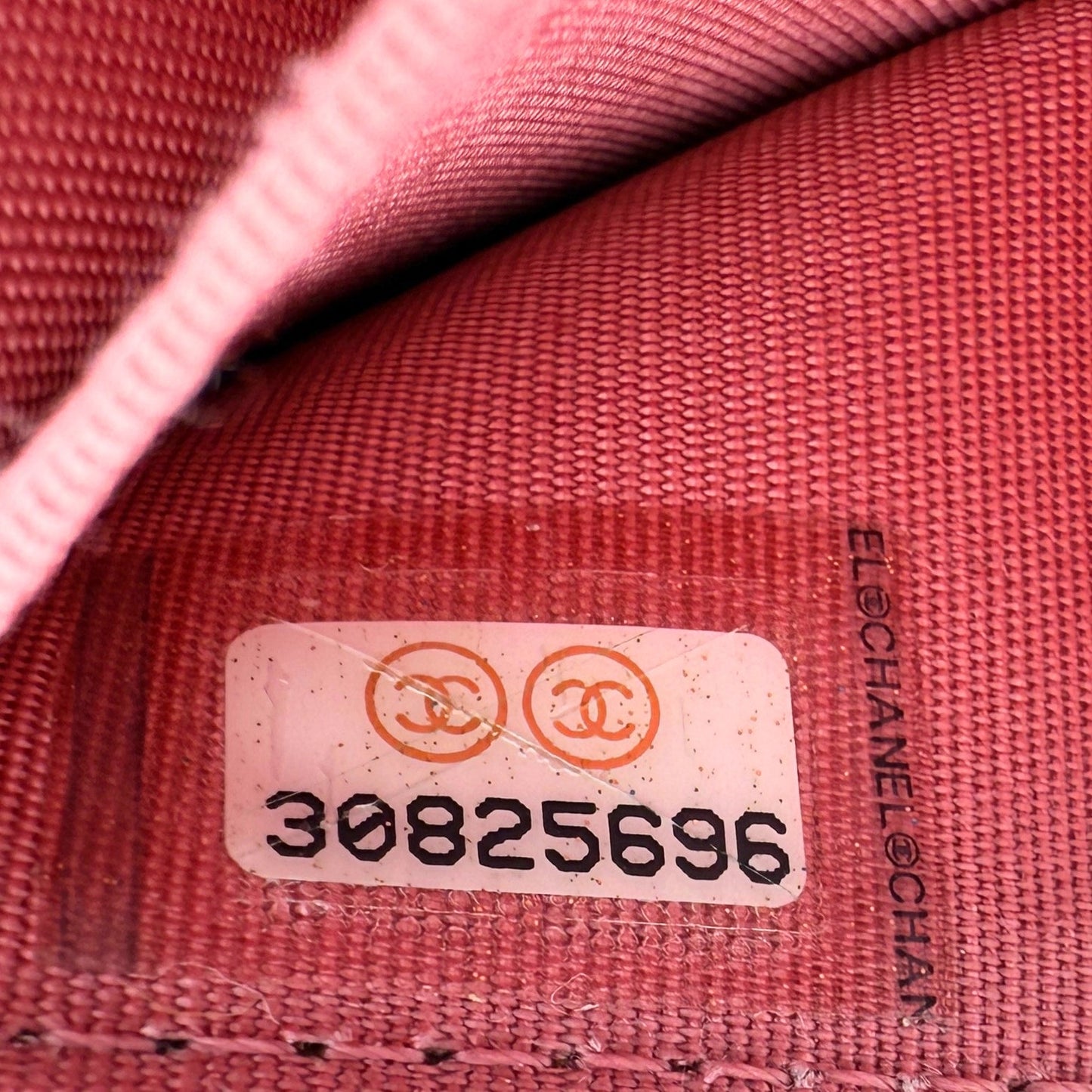 Chanel 19 Flap Coin Geldbörse Weiß Fullset / gut Chanel