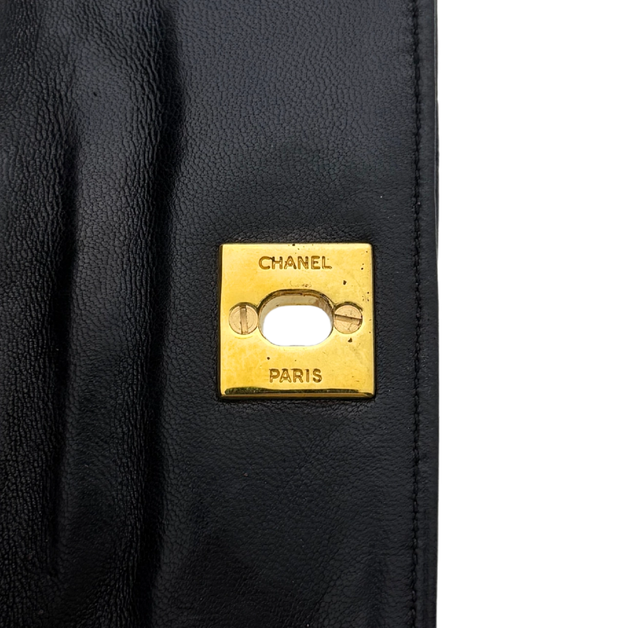 Chanel Mini Single Flap Bag Schwarz / gut Chanel