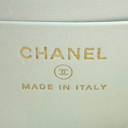 Chanel Mini Flap Bag Weiß / sehr gut Chanel