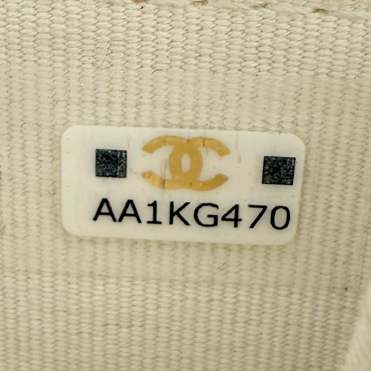 Chanel Mini Flap Bag Weiß / sehr gut Chanel