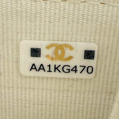 Chanel Mini Flap Bag Weiß / sehr gut Chanel