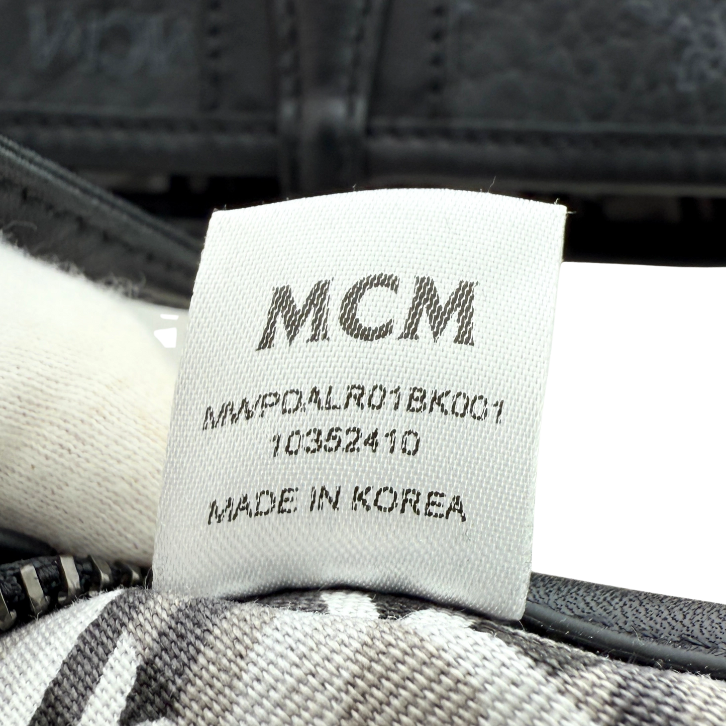 MCM Liz Wendeshopper Mini Schwarz / neuwertig MCM