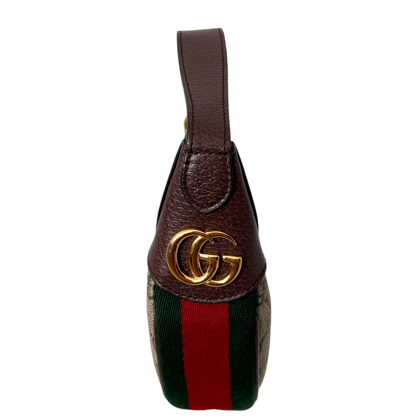 Gucci Kleine Ophidia Schultertasche Braun Fullset / neuwertig Gucci