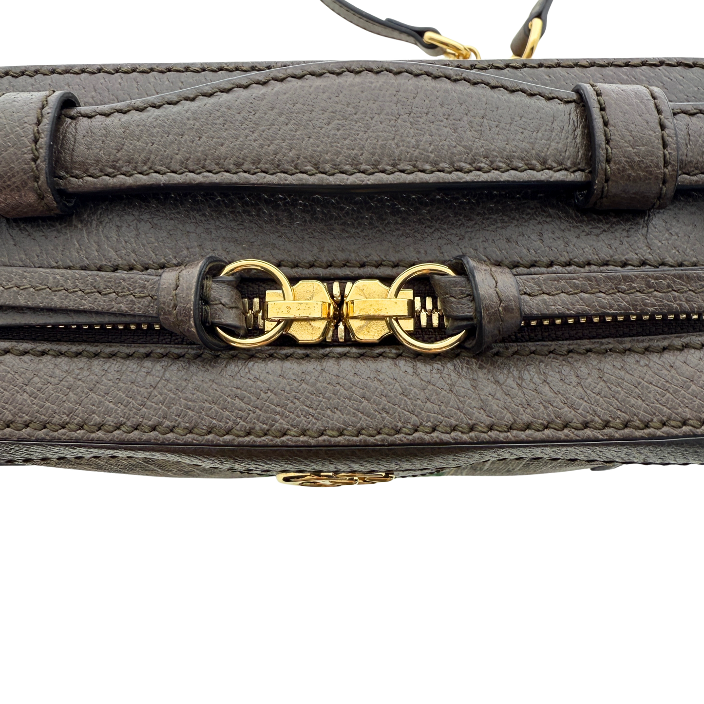 Gucci Ophidia GG Mini Schultertasche Braun / sehr gut Gucci