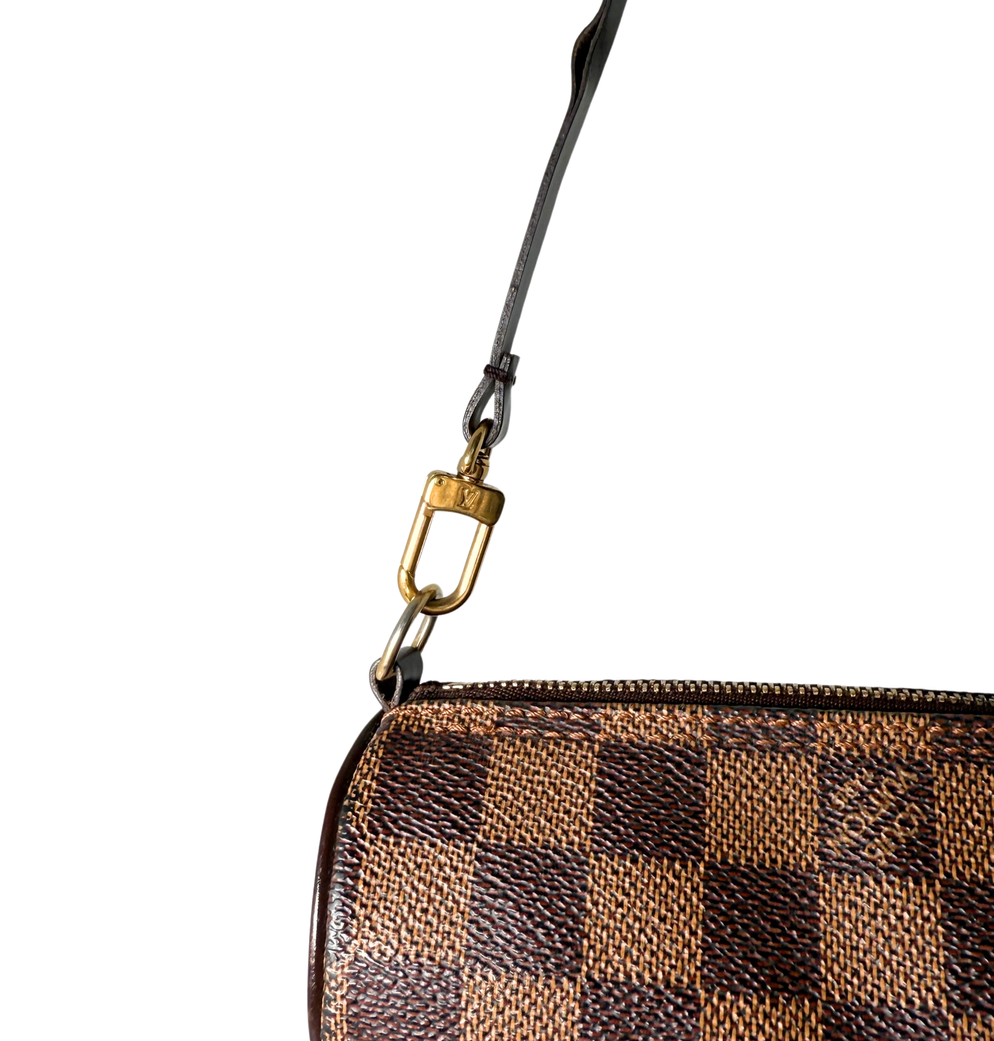 Louis Vuitton Mini Papillon Damier Ebene Braun / gut Louis Vuitton