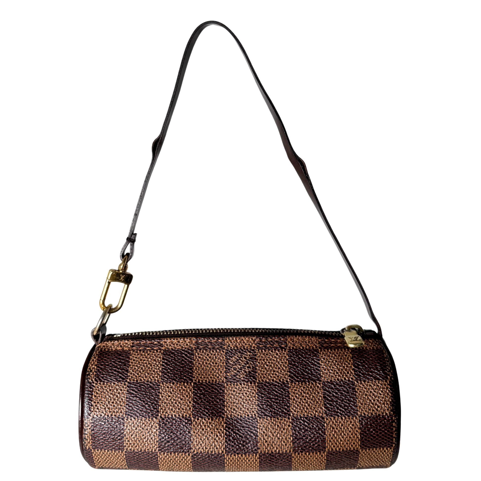 Louis Vuitton Mini Papillon Damier Ebene Braun / gut Louis Vuitton