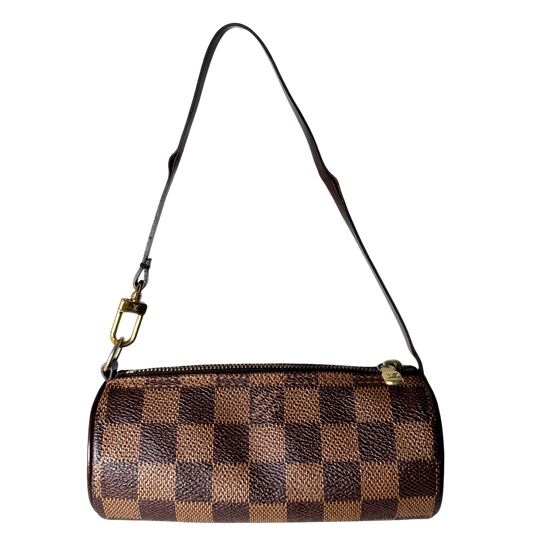Louis Vuitton Mini Papillon Damier Ebene Braun / gut Louis Vuitton
