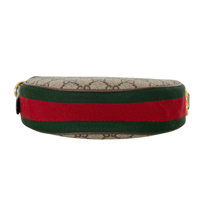 Gucci Kleine Ophidia Schultertasche Braun Fullset / neuwertig Gucci