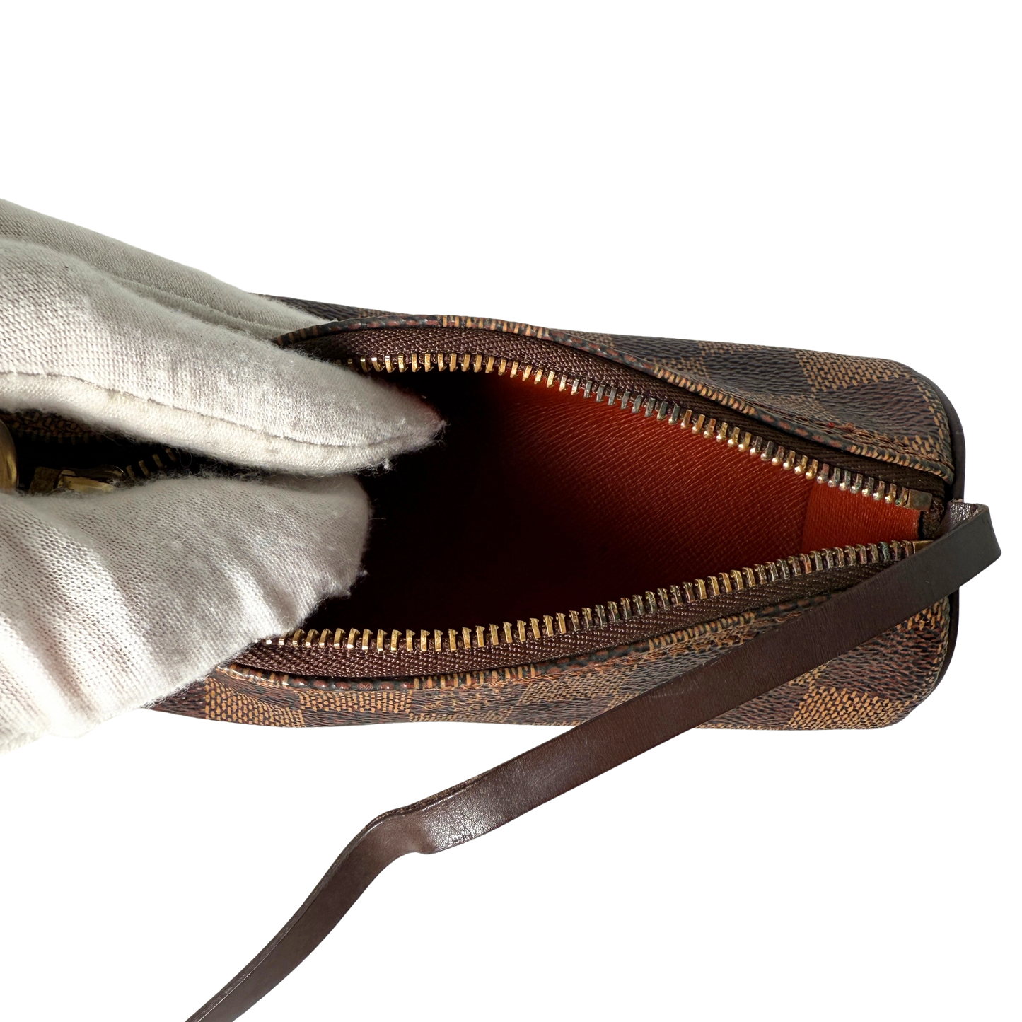 Louis Vuitton Mini Papillon Damier Ebene Braun / gut Louis Vuitton