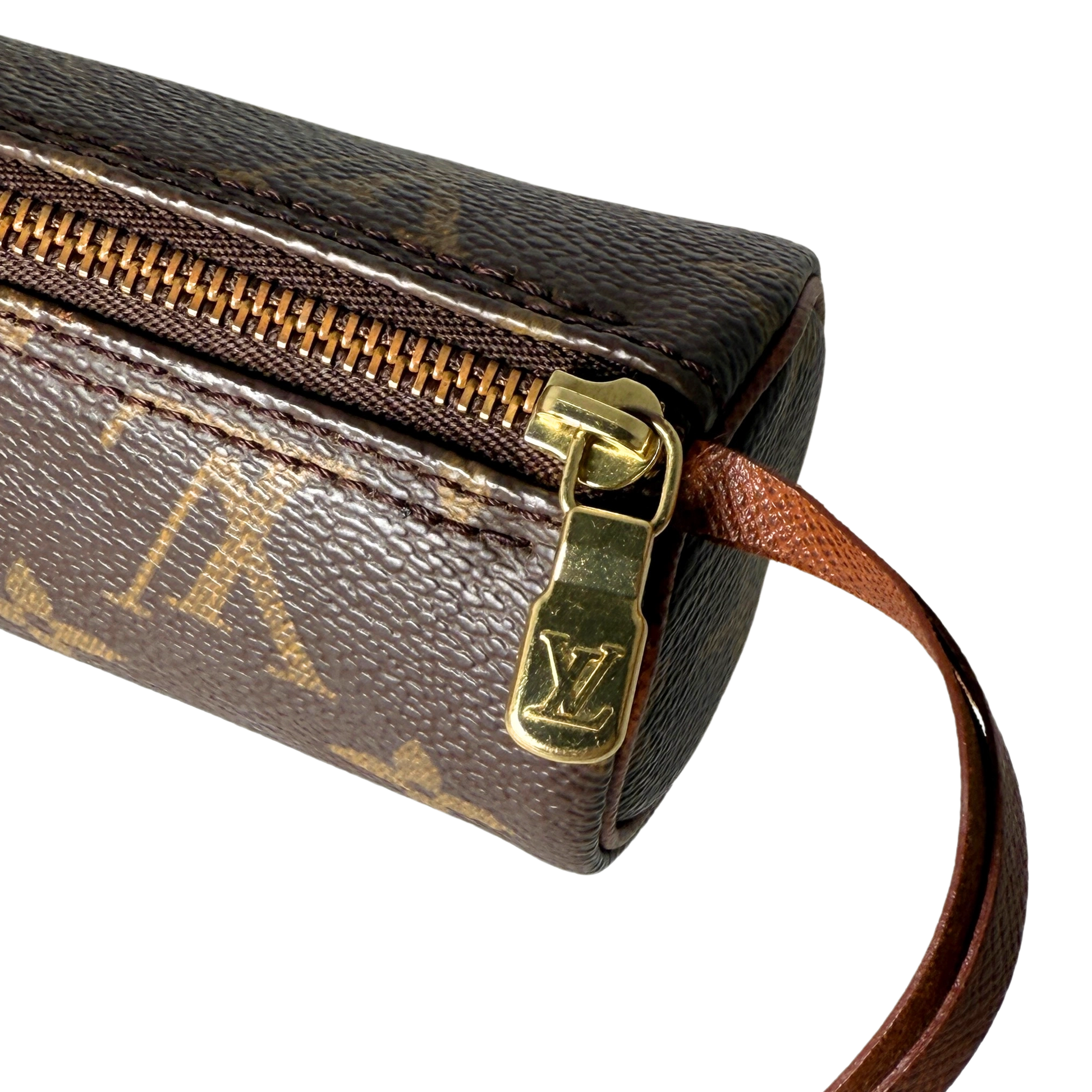 Louis Vuitton Mini Papillon Damier Ebene Braun / gut Louis Vuitton