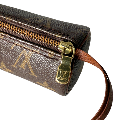 Louis Vuitton Mini Papillon Damier Ebene Braun / gut Louis Vuitton