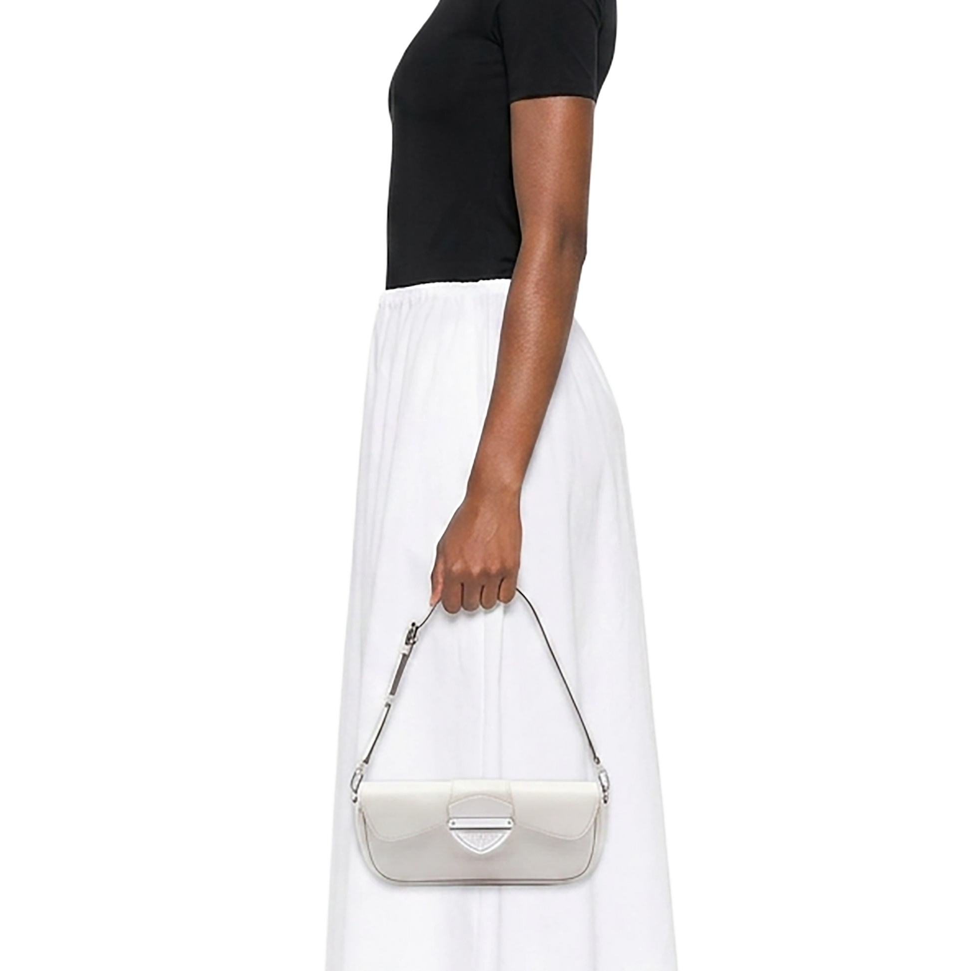 Louis Vuitton Montaigne Clutch Epi Leder creme / neuwertig Louis Vuitton