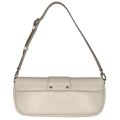 Louis Vuitton Montaigne Clutch Epi Leder creme / neuwertig Louis Vuitton