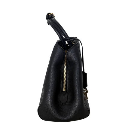 Louis Vuitton Montaigne BB Monogram Empreinte Schwarz / sehr gut Louis Vuitton