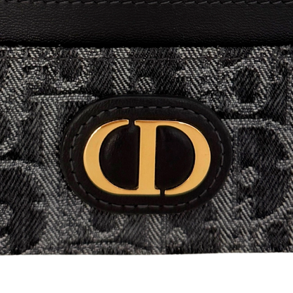 Dior 30 Montaigne Freesia Kartenetui Dunkelblau / neuwertig Dior