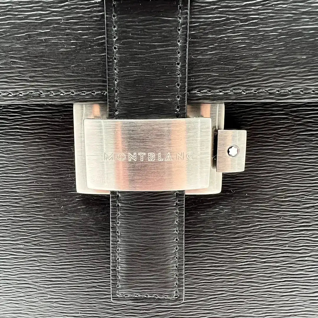 Montblanc 4810 Westside Aktentasche Leder schwarz / ungetragen Montblanc