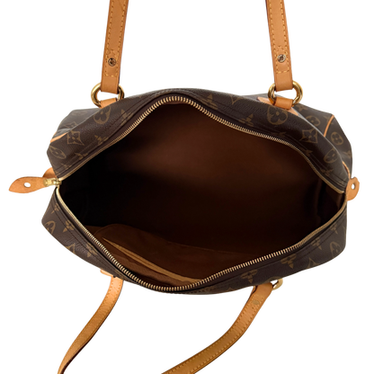 Louis Vuitton Montorgueil GM Schultertasche M95566 Braun / gut Louis Vuitton